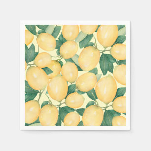 Lemons Party Napkins