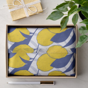 Lemons Pattern Tissue Paper