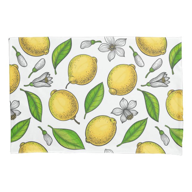 Lemons Pillow Case (Front)