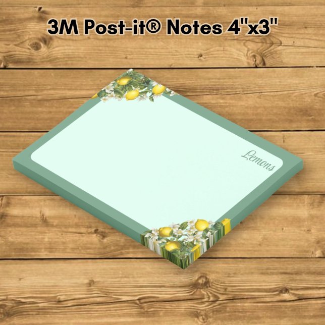Lemons Post-it Notes (Creator Uploaded)