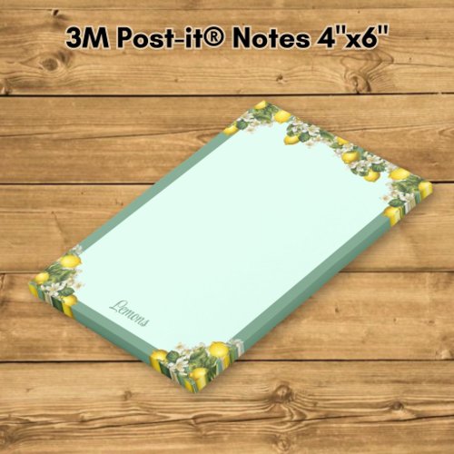 Lemons Post-it Notes