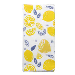 Lemons Print Cloth Napkin