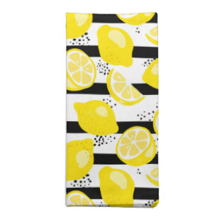 Lemons Print Cloth Napkin
