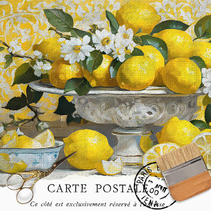 Lemons Rustic Farmhouse Decoupage Tissue Paper