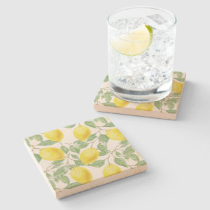Lemons Stone Coaster