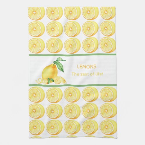 LEMONS The Zest of Life Kitchen Towel