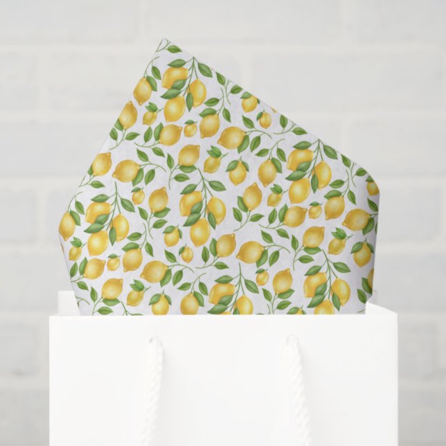 Lemons Tissue Paper (Gift Bag)