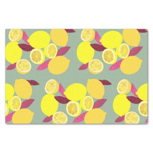Lemons Tissue Paper
