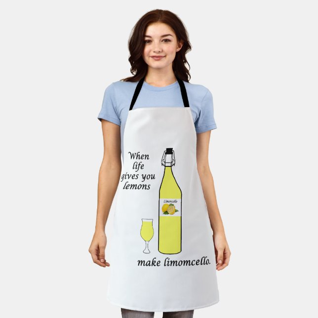 Lemons to Limoncello Apron (Worn)