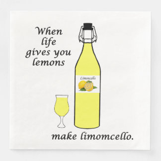 Lemons to Limoncello Dinner Napkins