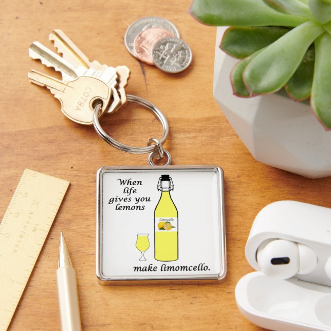 Lemons to Limoncello Keychain (Desk)