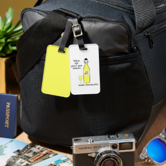 Lemons to Limoncello Luggage Tag