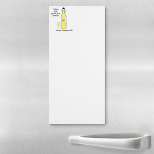 Lemons to Limoncello Magnetic Notepad