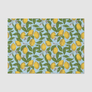 Lemons Tree Vintage Decoupage Tissue Paper