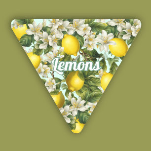 Lemons Triangle Sticker