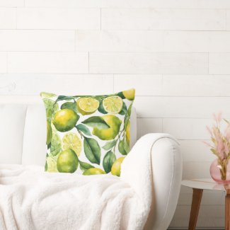 Lemons Watercolor Pattern Design