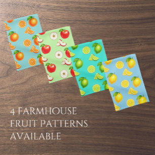 Lemons with a Sky Blue Background Kitchen Towel