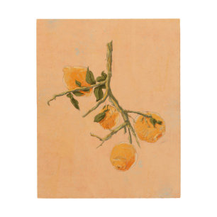 Lemons Wood Wall Art