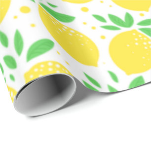 Lemons Wrapping Paper