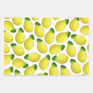 Lemons Wrapping Paper