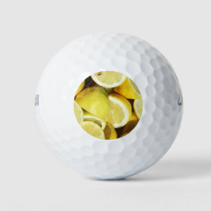 Lemons Yellow Golf Balls