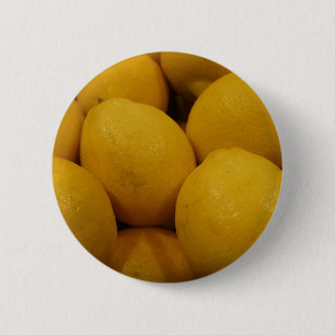 Lemony Lemons Pinback Button