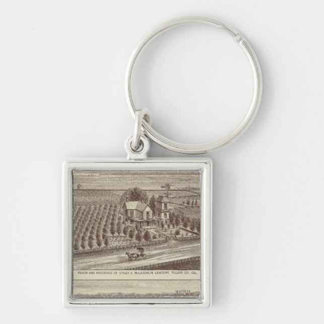 Lemoore, Armona ranches Keychain (Front)