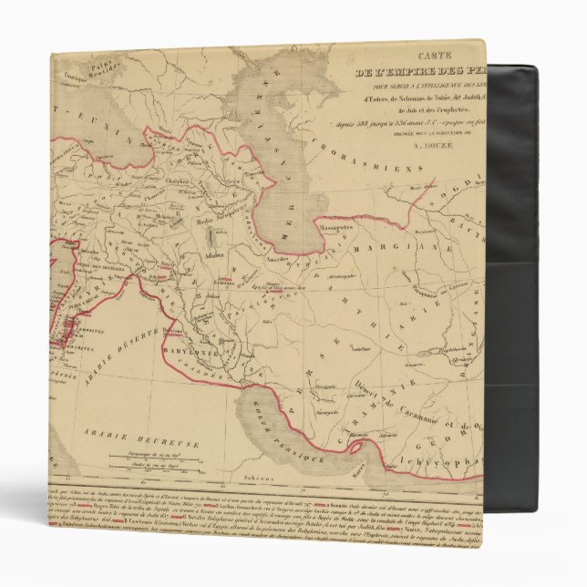 L'Empire des Perses 3 Ring Binder (Front/Inside)