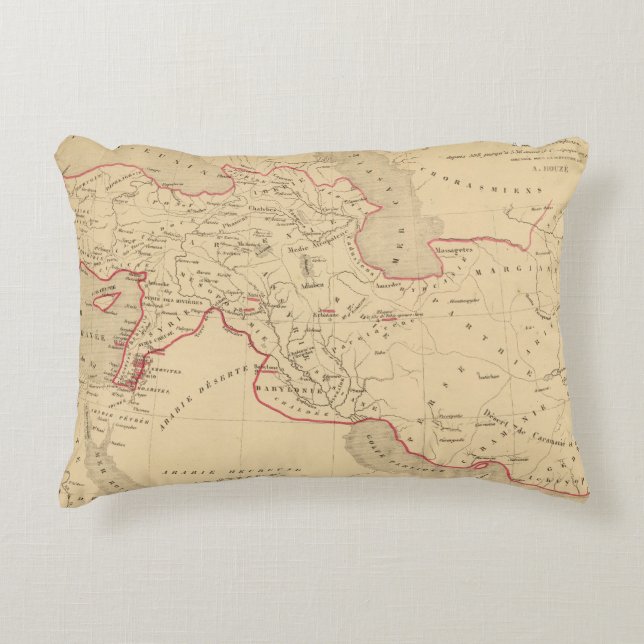 L'Empire des Perses Decorative Pillow (Front)