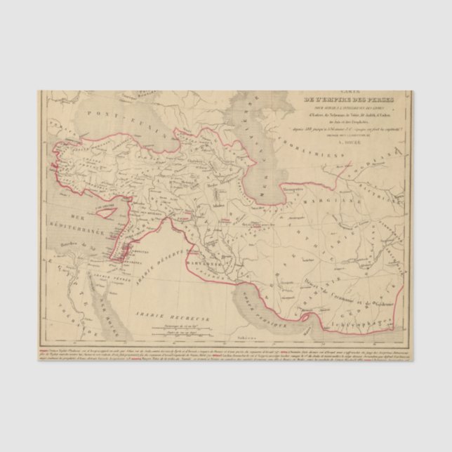 L'Empire des Perses Tissue Paper (Front)