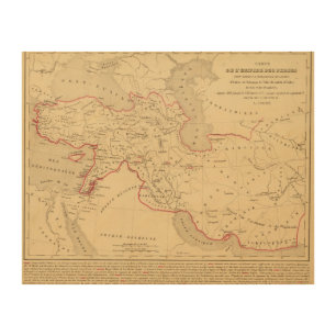 L'Empire des Perses Wood Wall Art