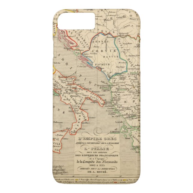 L'Empire Grec, l'Italie, 1002 a 1125 Case-Mate iPhone Case (Back)