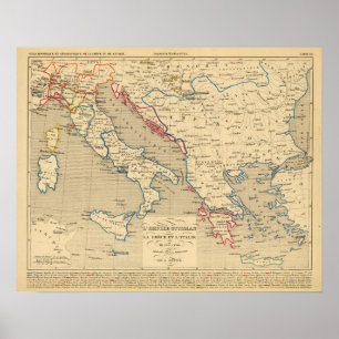 L'Empire Ottoman, la Grece et l'Italie Poster