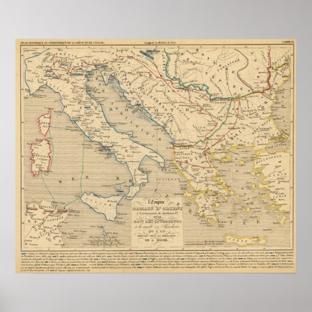 L'Empire Romain d'Orient, Roye des Ostrogoths Poster (Front)