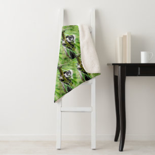 Lemur Anniversary Birthday Party Destiny Destiny's Sherpa Blanket