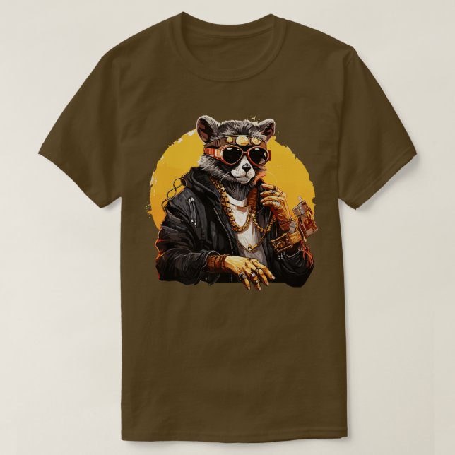 Lemur Design T-Shirt (Design Front)