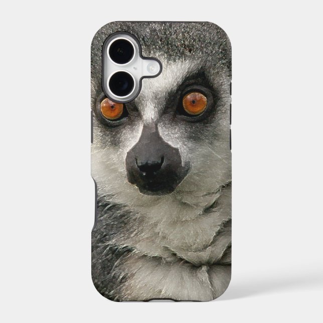 Lemur Iphone Case (Back)