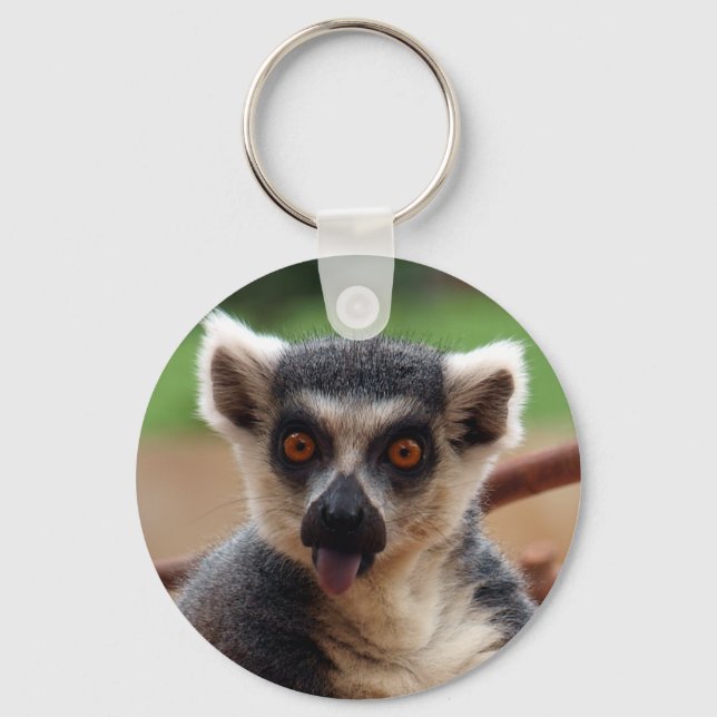 Lemur Keychain (Front)