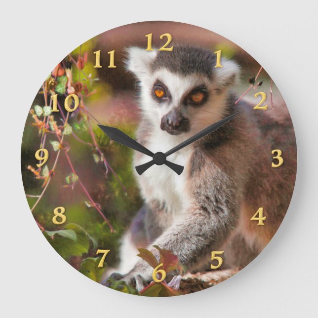 LEMUR LEISURE LARGE CLOCK (Front)