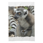 Lemur Monkey Kitchen Towel