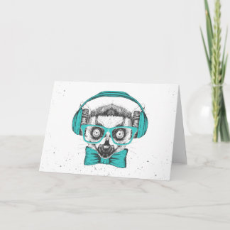 Lemur | Music Lover Card