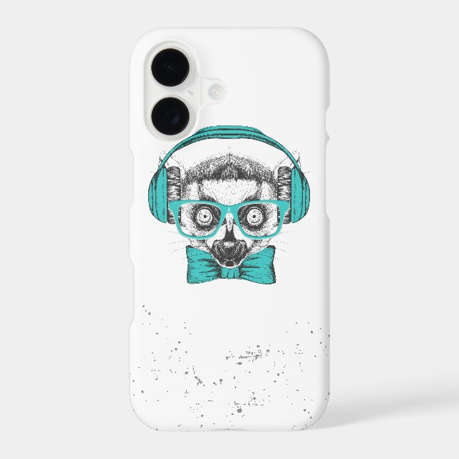 Lemur | Music Lover Iphone Case (Back)