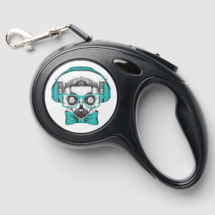 Lemur   Music Lover Retractable Pet Leash