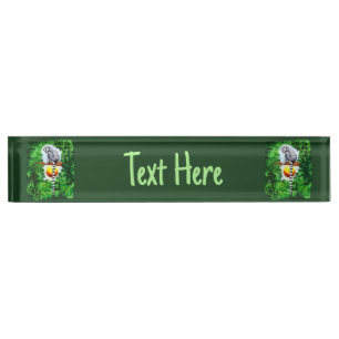 Lemur of Madagascar Desk Name Plate