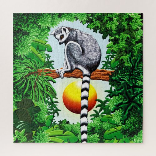 Lemur of Madagascar Jigsaw Puzzle