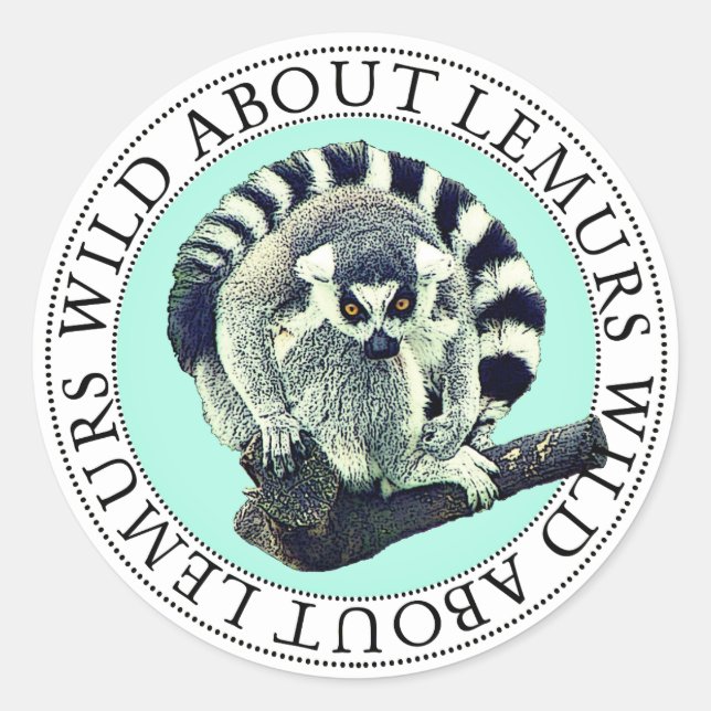 Lemur Stickers (Front)