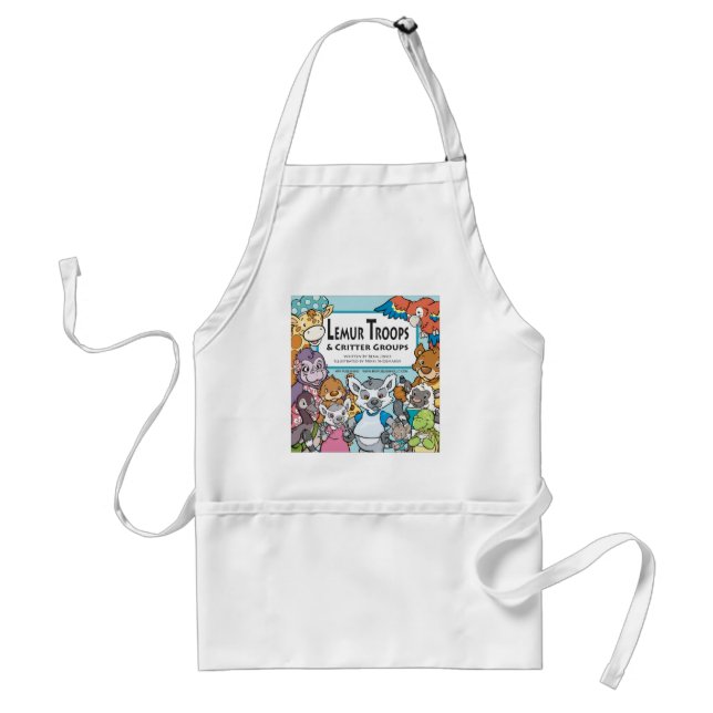 Lemur Troops & Critter Groups Adult Apron (Front)