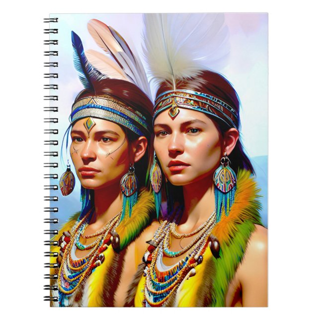 Lemurian Bird People of the Far North Notebook (Front)