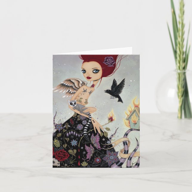 Lemuridea Note Card (Front)