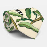 lemurs and branches mango seamless pattern   neck tie